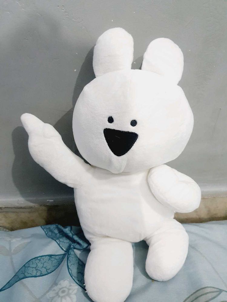 Cute White Bunny Plush