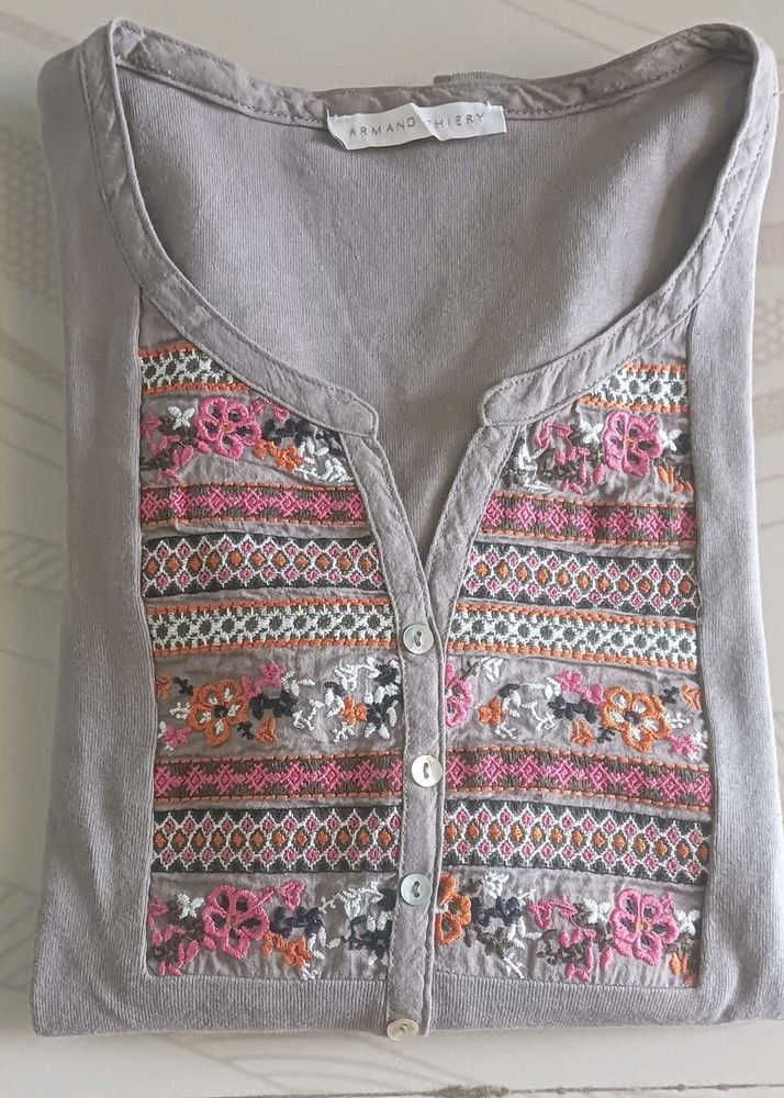 Embroidered Top