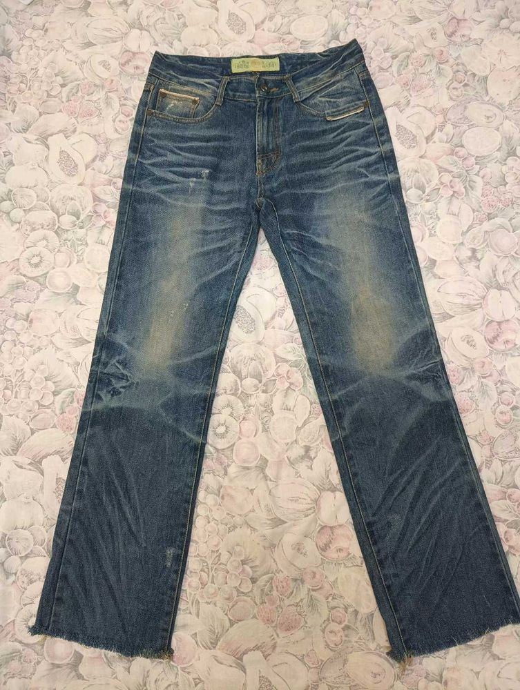 Vintage Style Denim Jeans