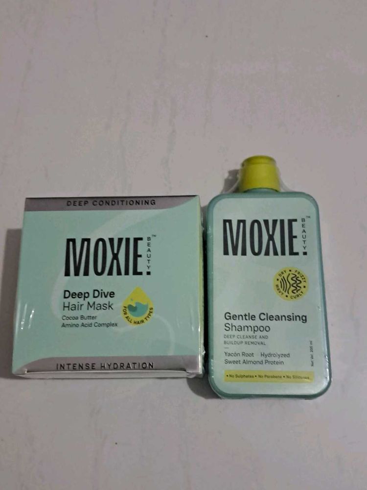 Moxie Hair Mask And Shampoo Combo