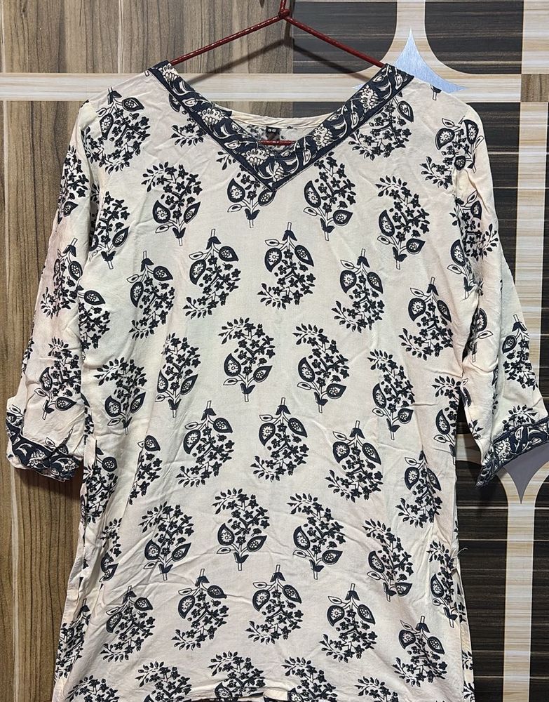 Floral Print Tunic Top