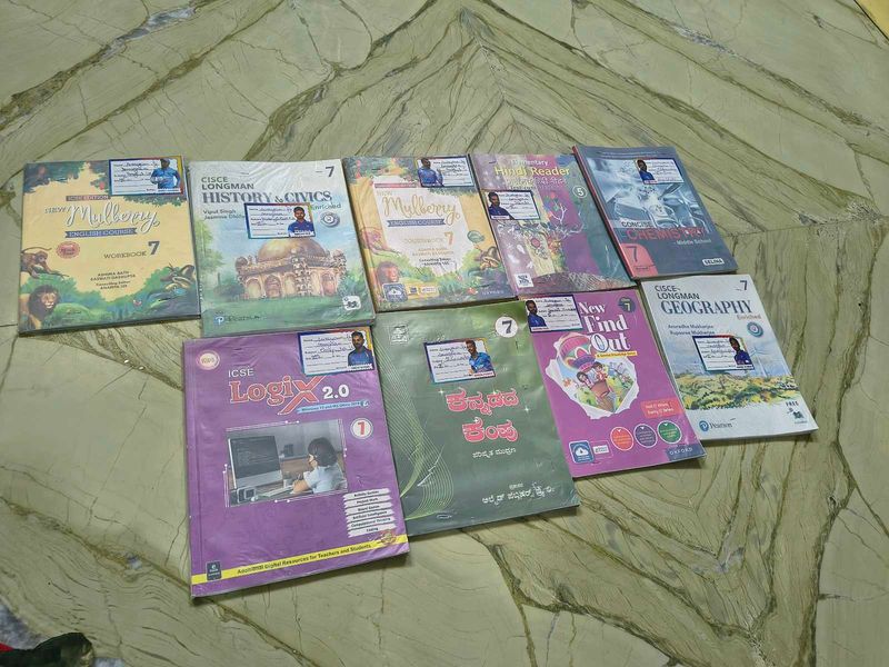 Class 7 Textbook Set