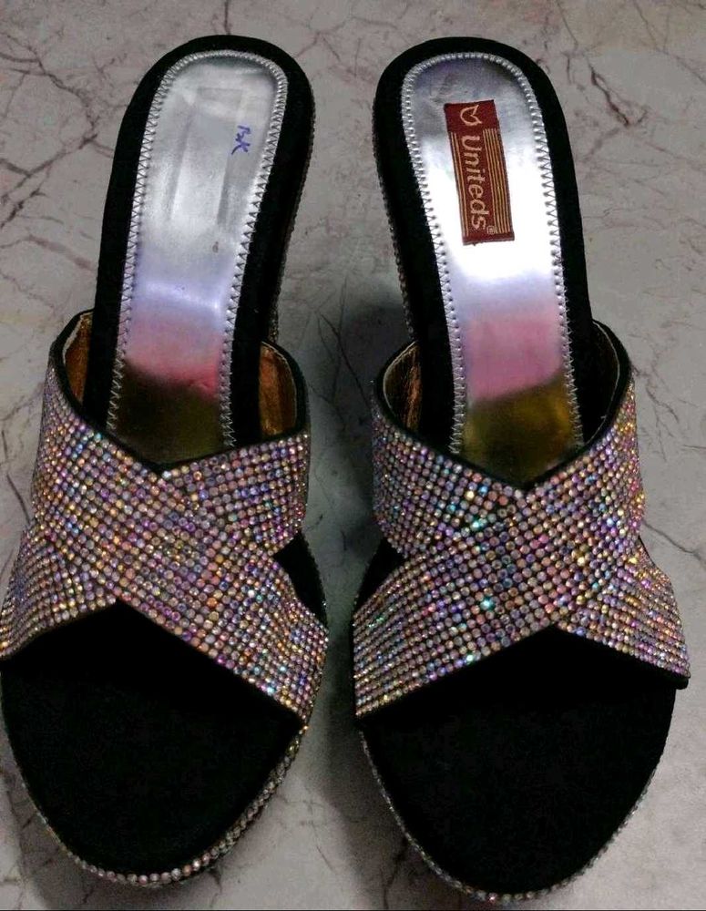 Sparkly Rhinestone Heels