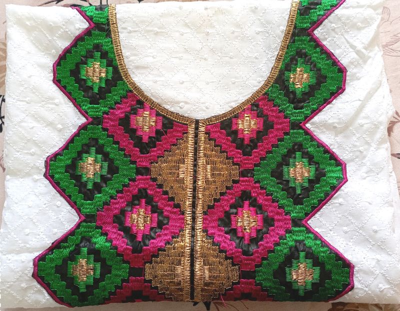 Dress Material Chikankari Embroidery