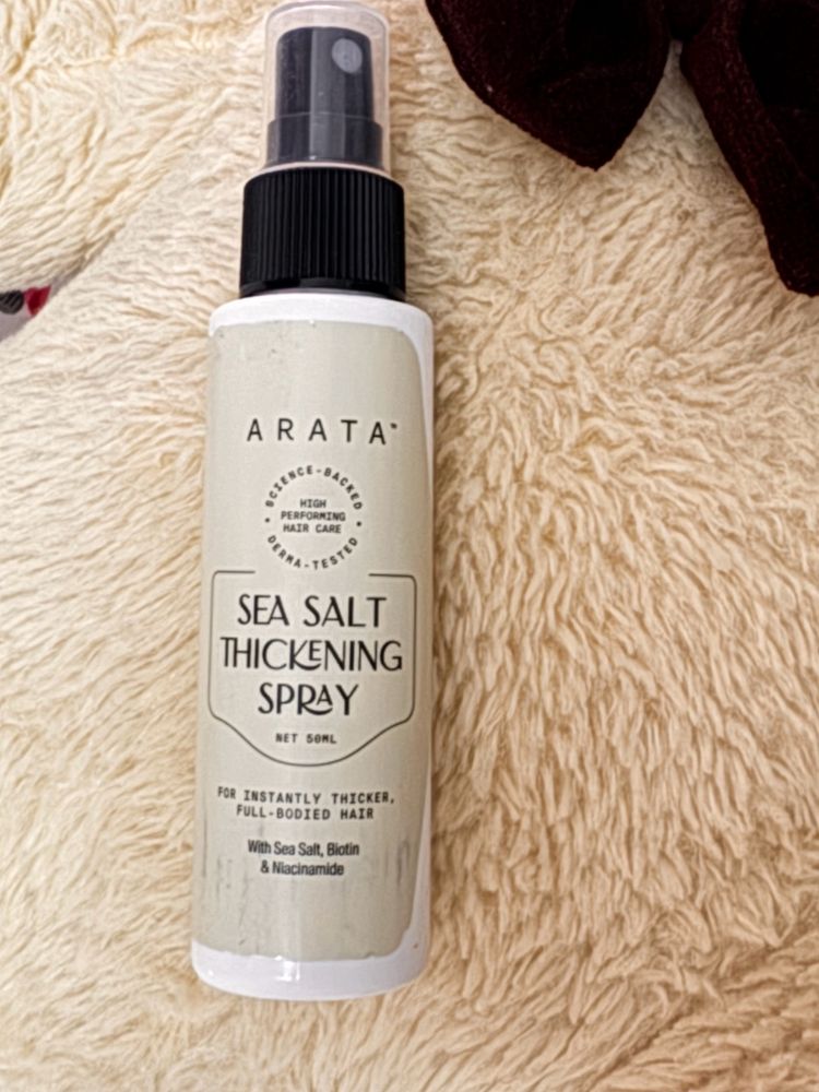 Arata Sea Salt Volumizing Hair Spray 50ml