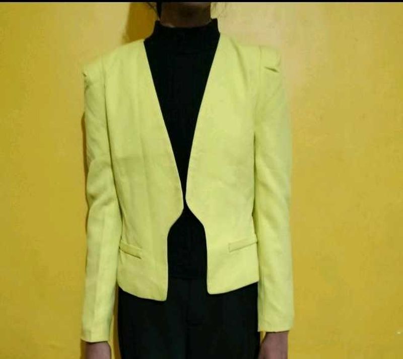 Vintage Yellow Blazer