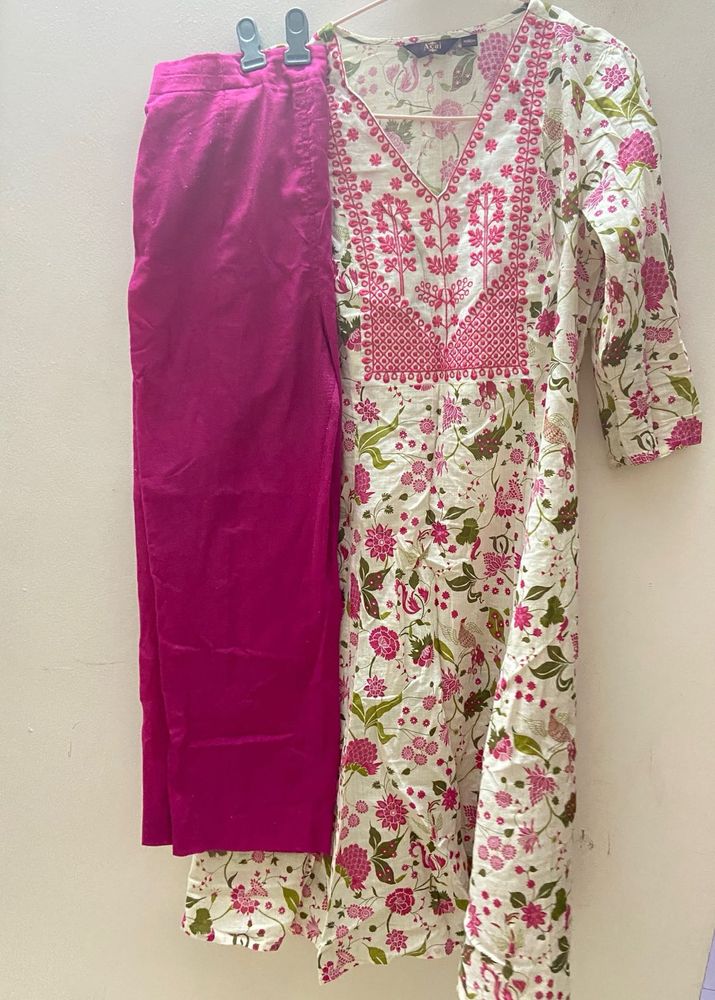 Floral Print Kurta set