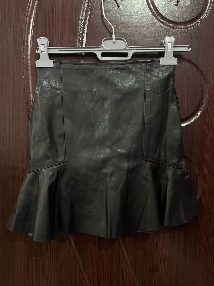 Leather Skirt