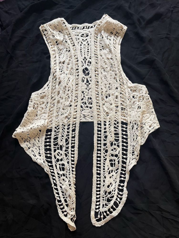 Crochet Vest - Boho Chic