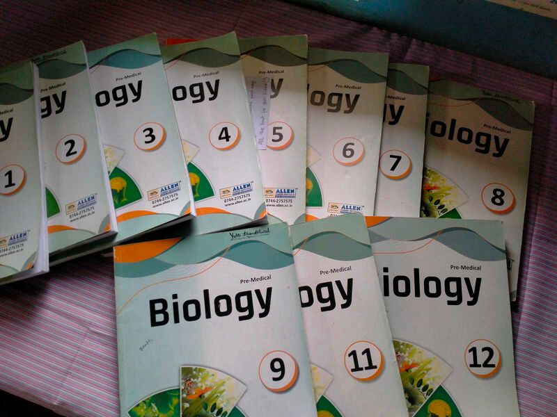 Pre-Medical Biology Books