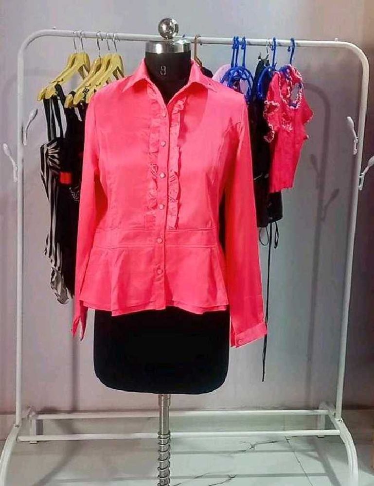 ZARA Trafaluc Peplum Shirt
