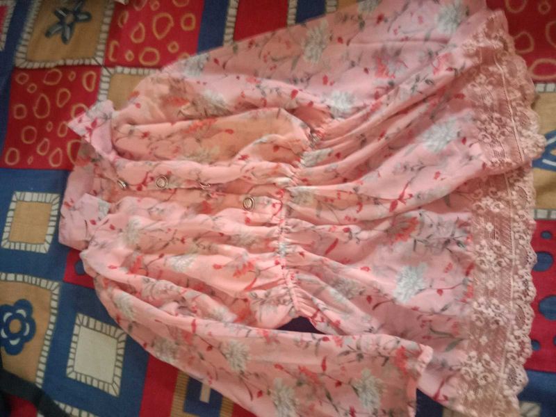 Floral Peplum Top