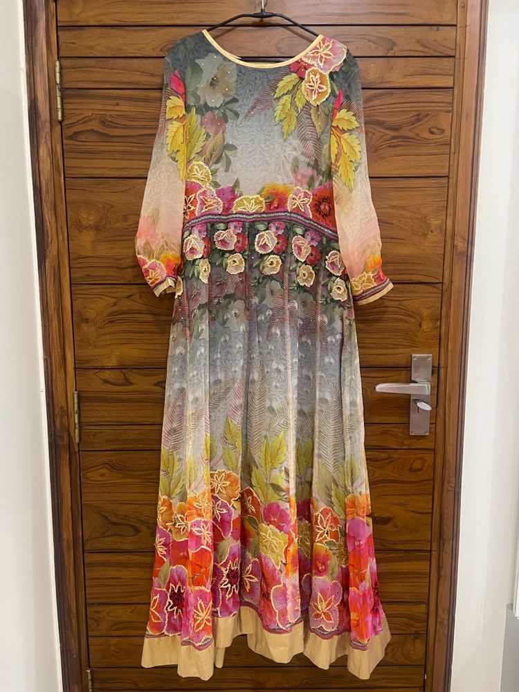 Colourful Ethnic Frockstyle Dress