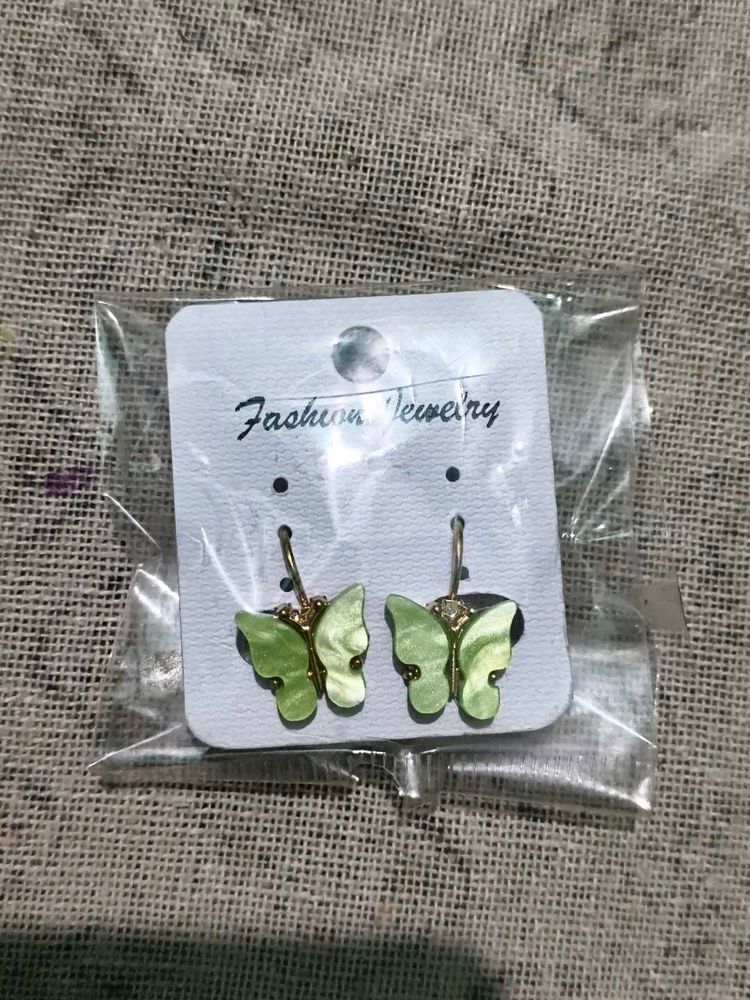 Butterfly Drop Earrings