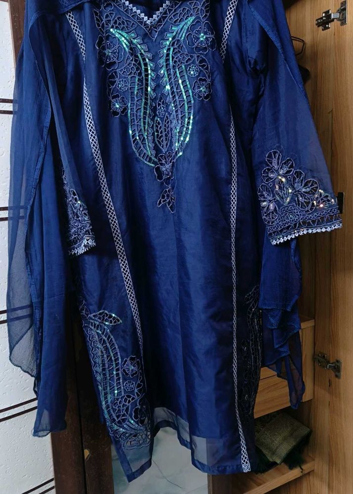 Replica Cutwork Pakistani Dress