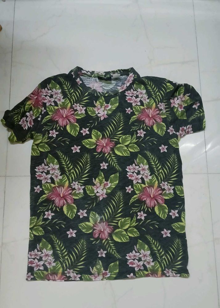 Floral Print T-Shirt