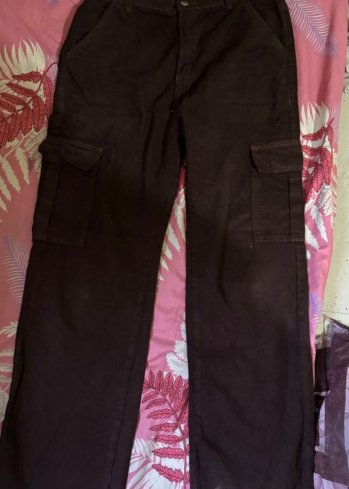Brown Cargo Pants