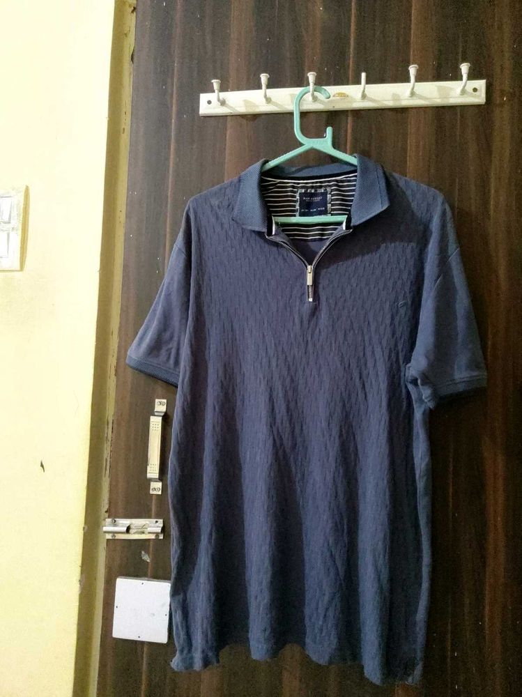 Stylish Blue Polo T-Shirt