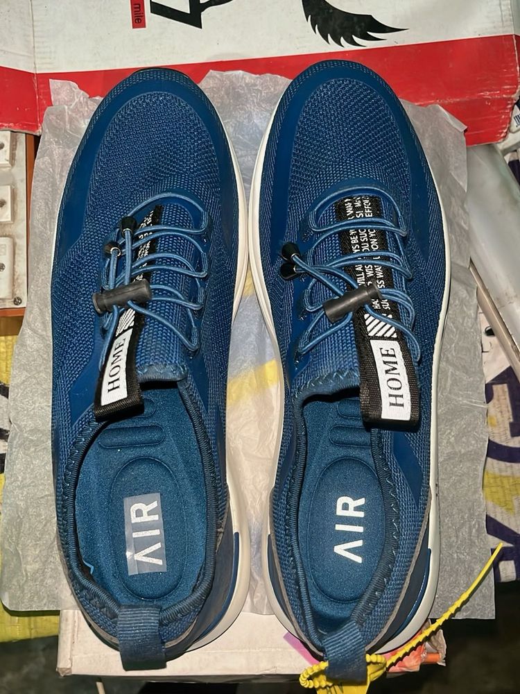 Blue Mesh Sneakers - New with Tags!