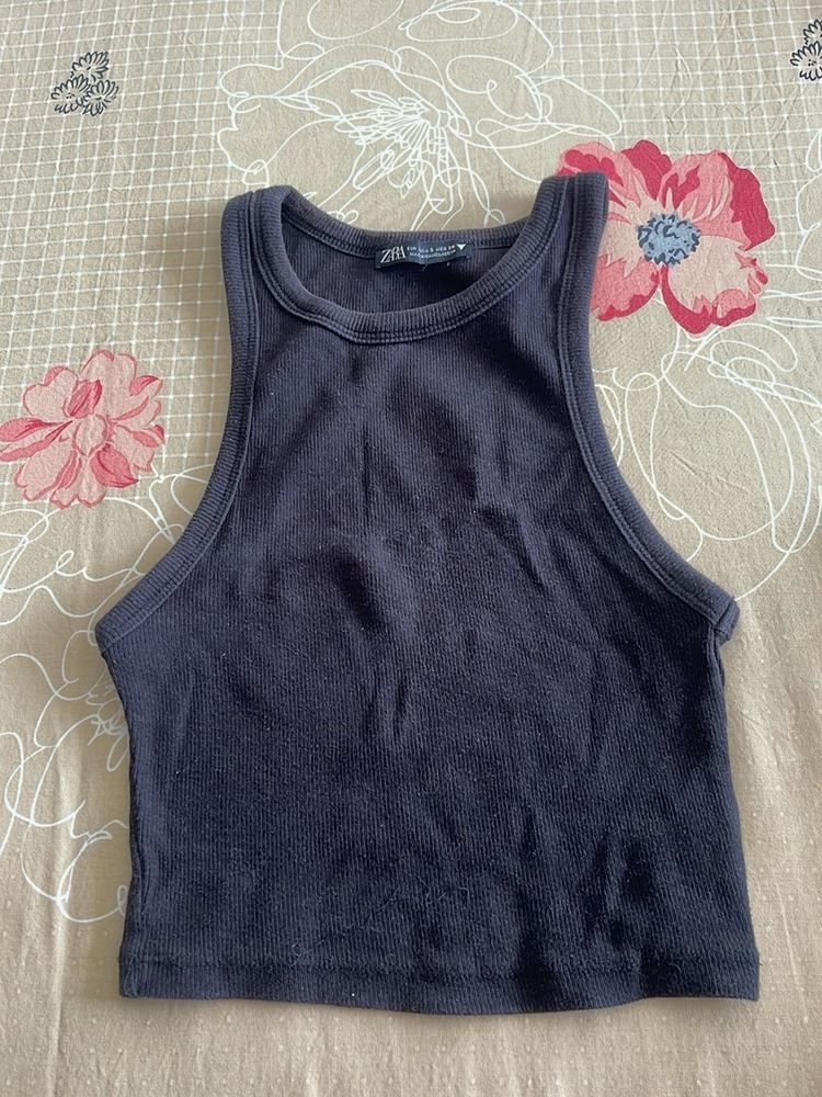 Zara Black Tank Top
