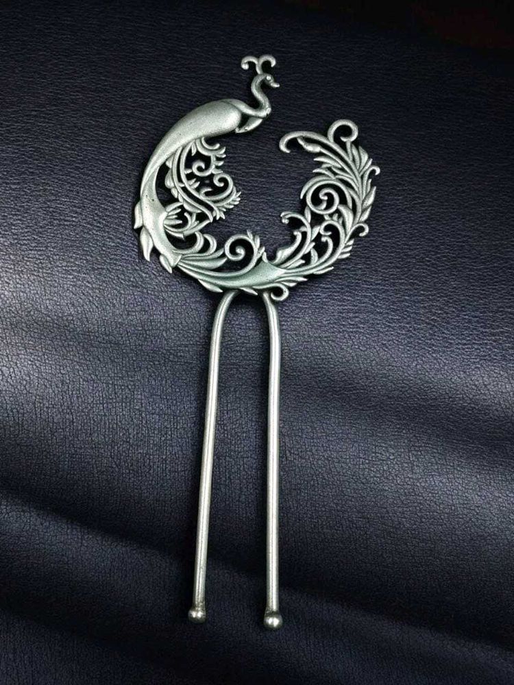 Peacock Hair Pin