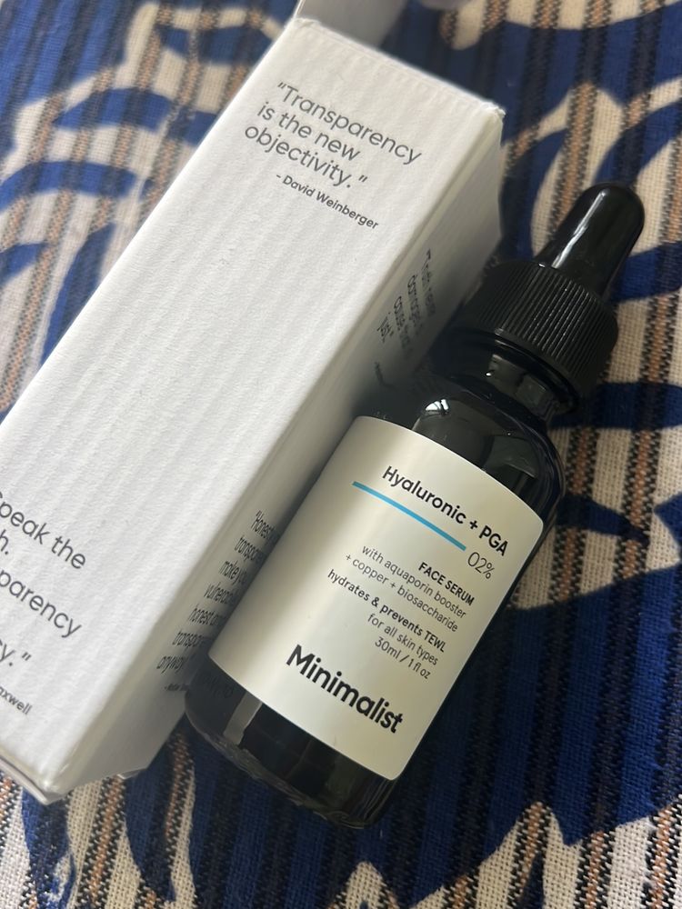 Minimalist Hyaluronic Acid 30ml