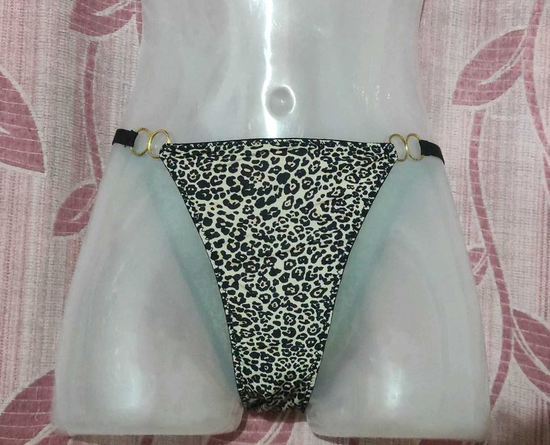 Leopard Print Bikini Bottom