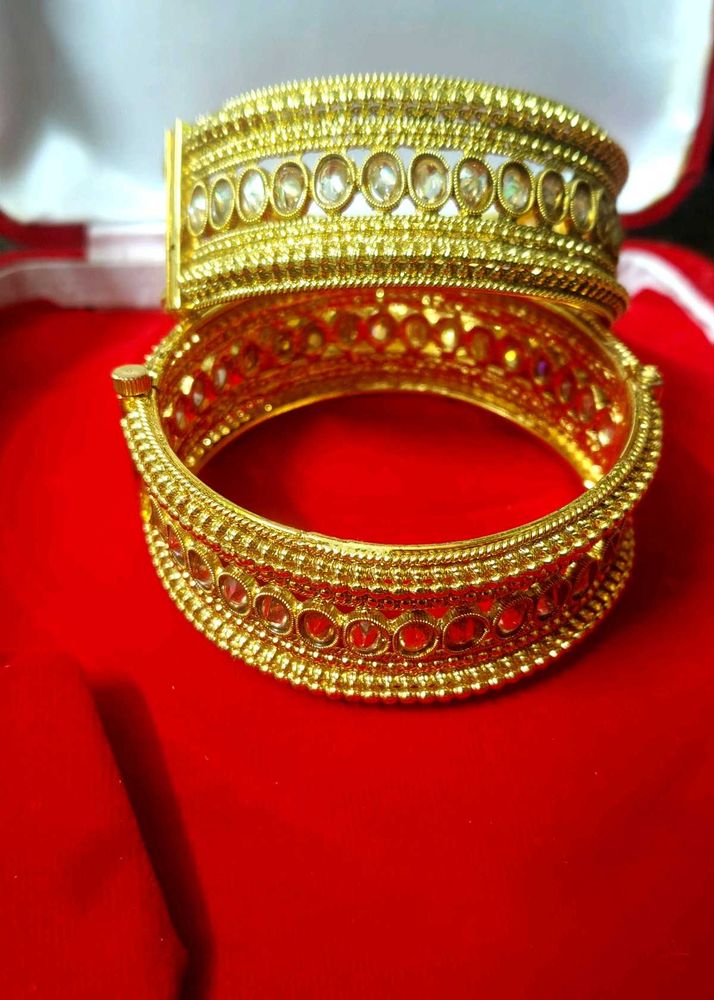 24k Golden Bangles