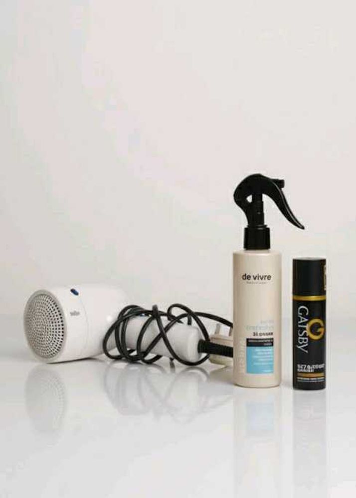 Free Protect And Hold Spray With Braun Hair Dryer