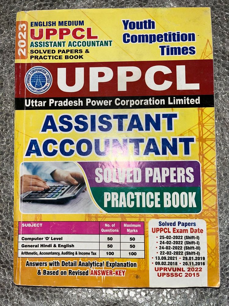 UPPCL Assistant Accountant Solved Papers 2023