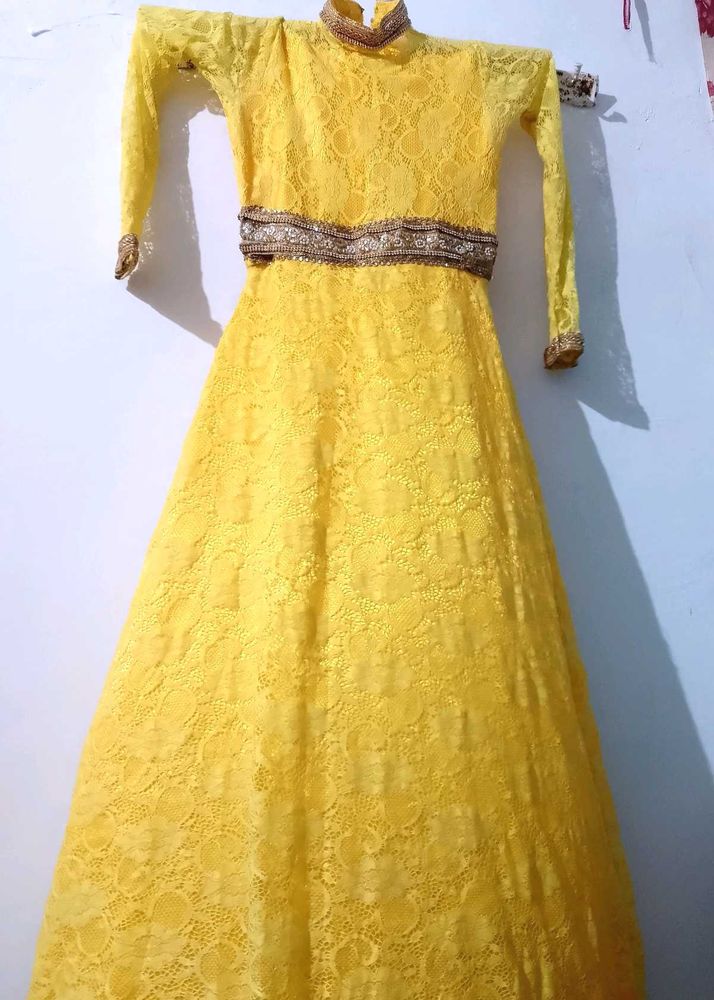 Yellow 💛 Long Gown
