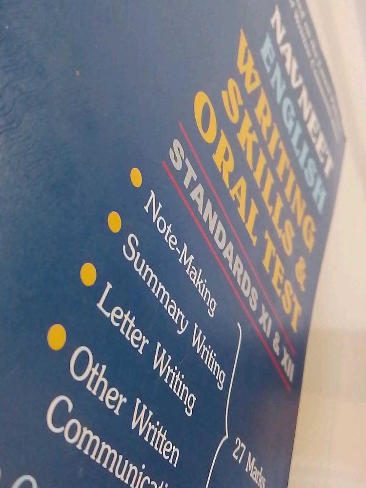 Navneet English Writing Skills 🧐