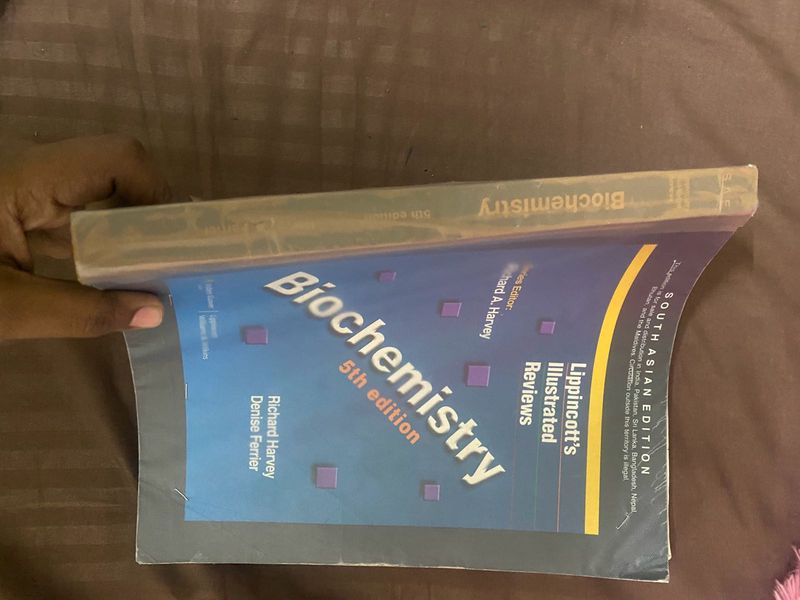 Lipincott MBBS Biochemistry New Book No Marks