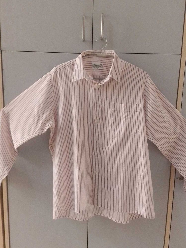 Striped Lining Full Sleeve Shirt