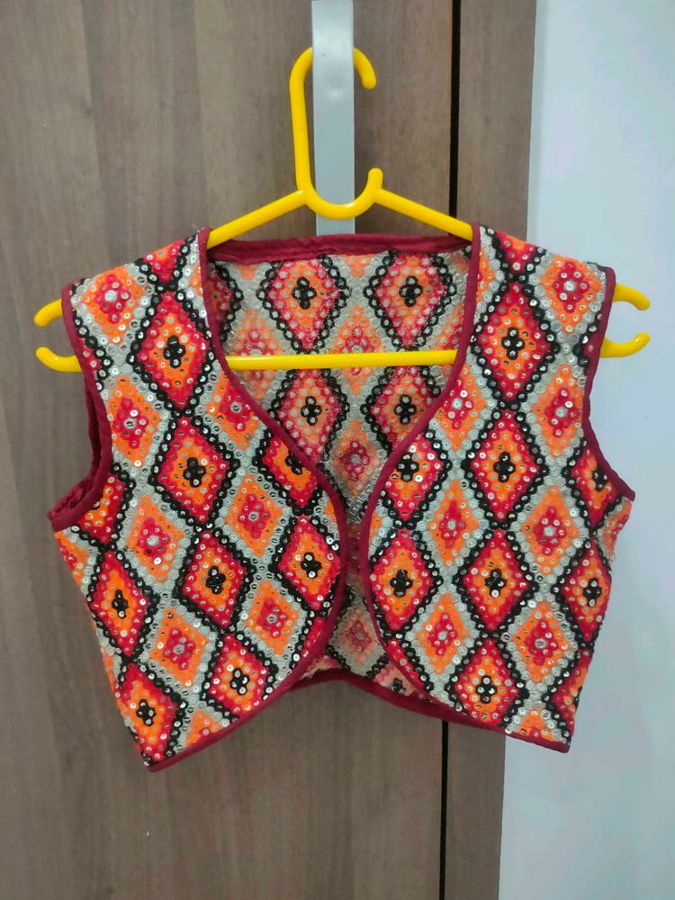 Embroidered Sequin Jacket