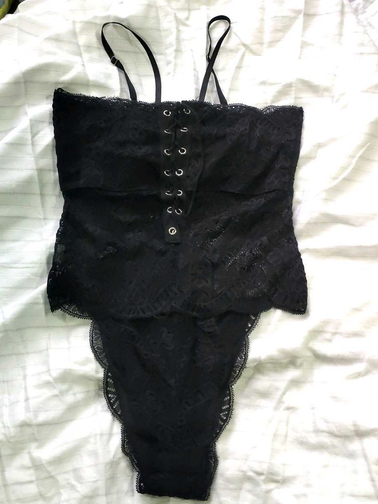 Lace Corset Bodysuit