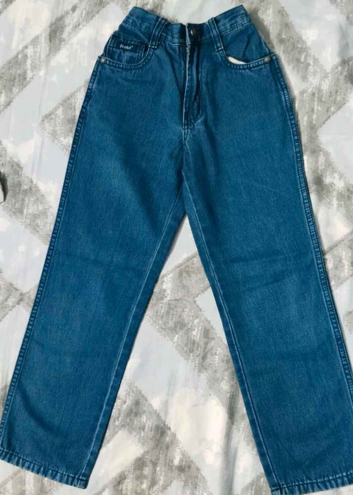 Boys Navy Blue Jeans
