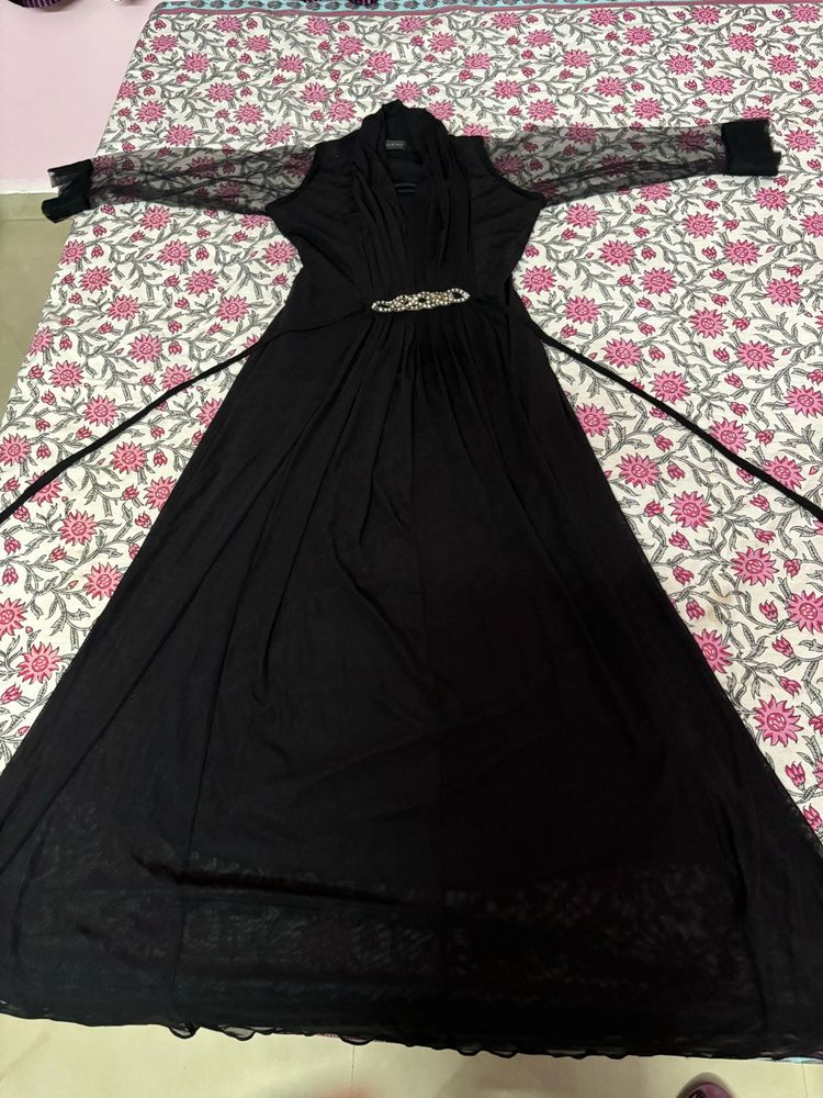 Elegant Black Maxi Dress