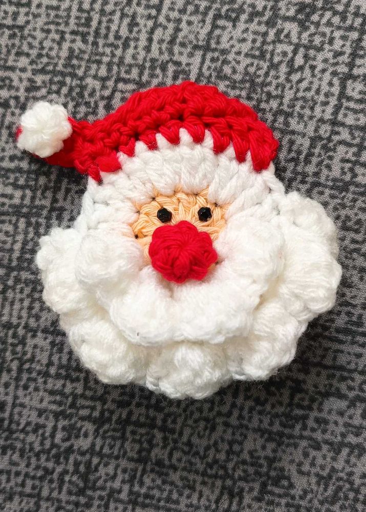 Santa Crochet Decoration