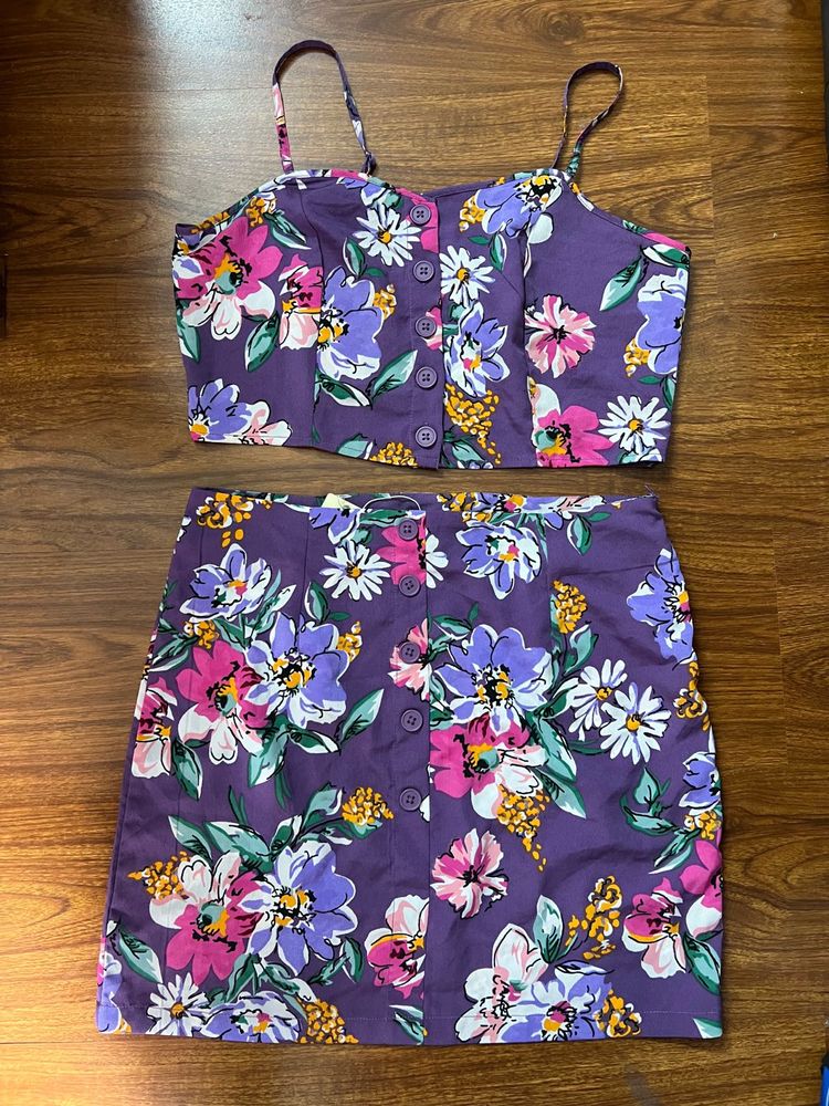 Floral Two-Piece Set