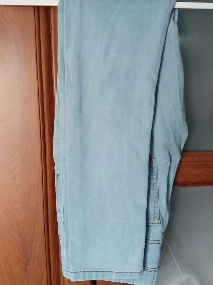 Baby Blue Skinny Jeans