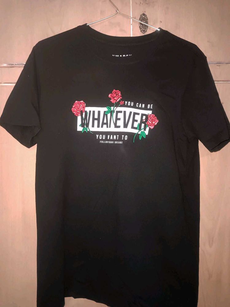 Black Graphic Tee