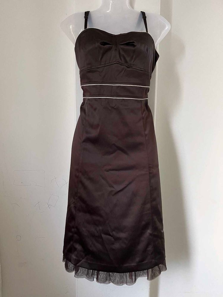 Brown Party Dress