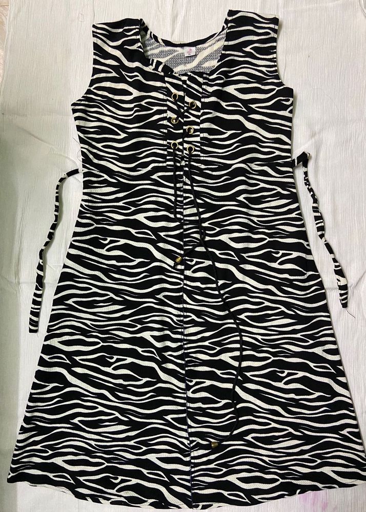 Zebra Print Dress