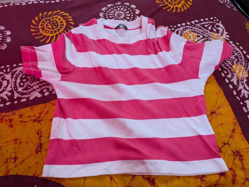 Striped Pink T-Shirt