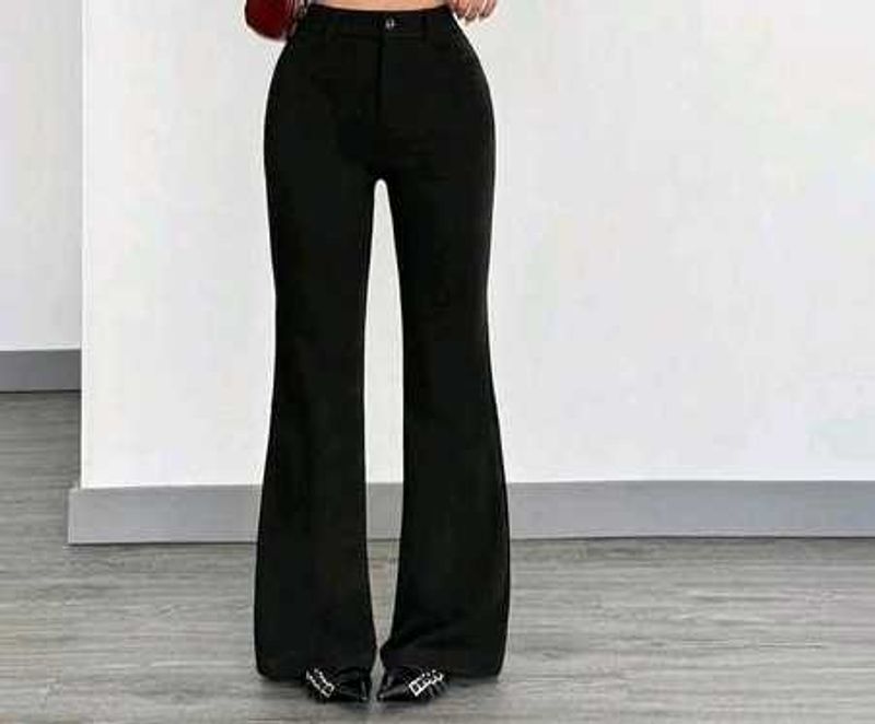 Black Flared Jeans