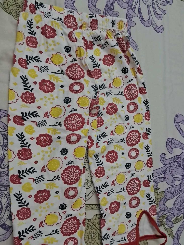 Floral Baby Pants