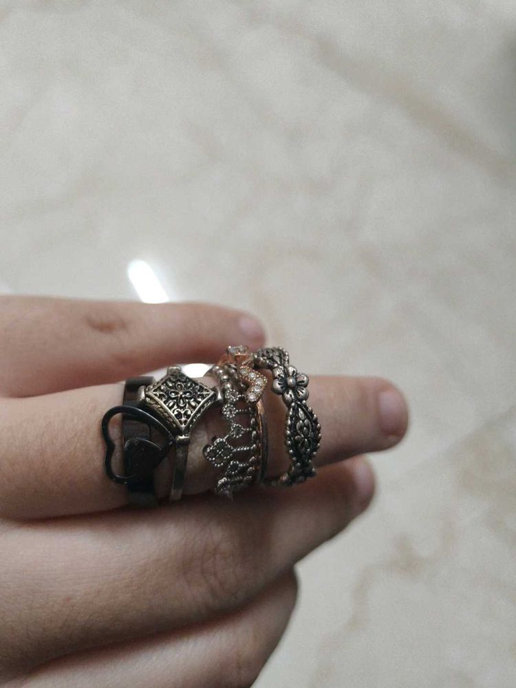 Mixed Rings Set used