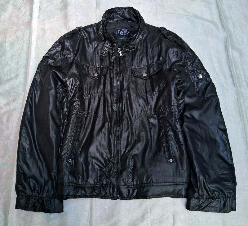leather men jacket