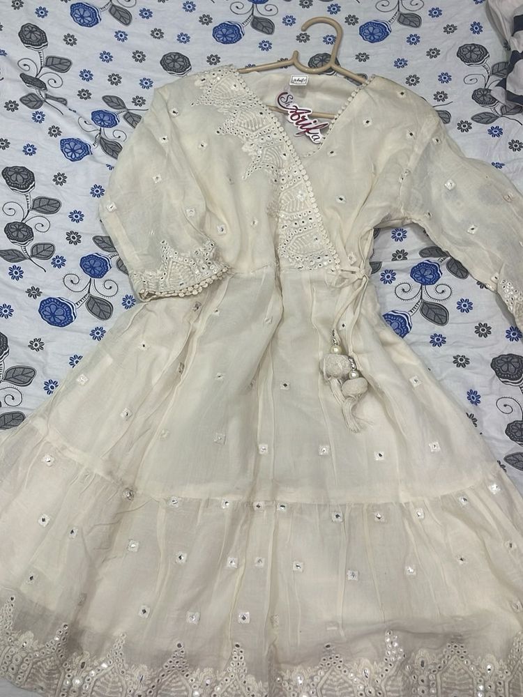 Elegant Angrakha Style Kurta